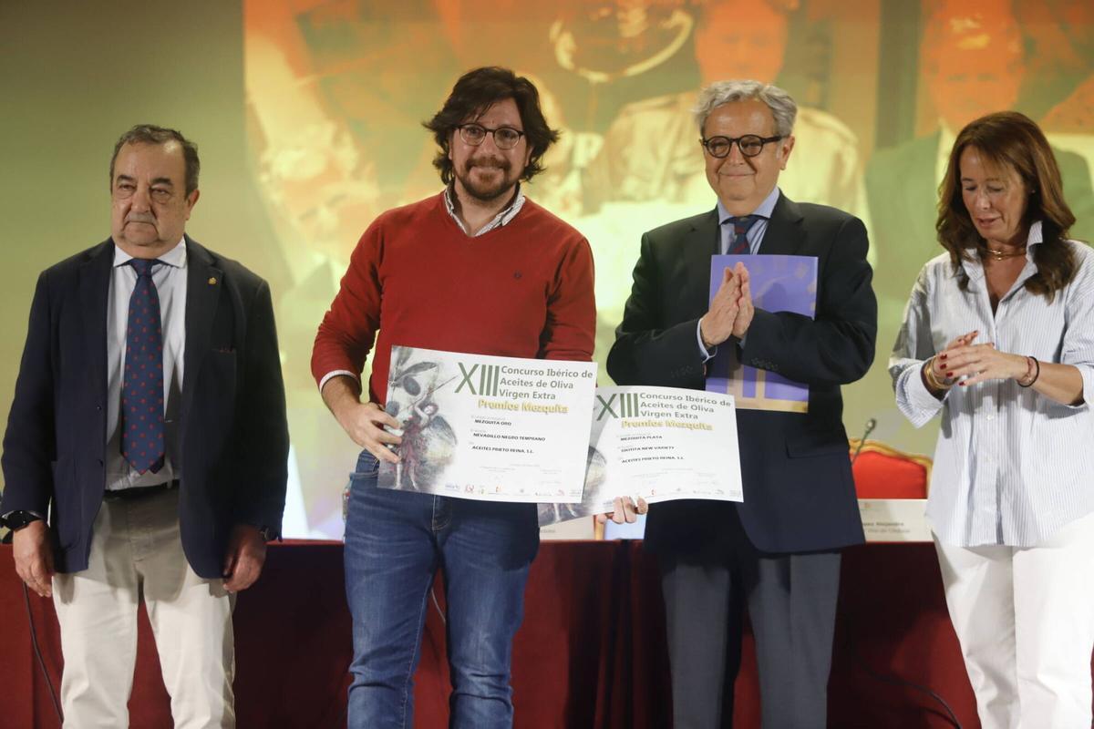 Dos aceites de la Subbética se alzan en el Concurso Ibérico de los Premios Mezquita