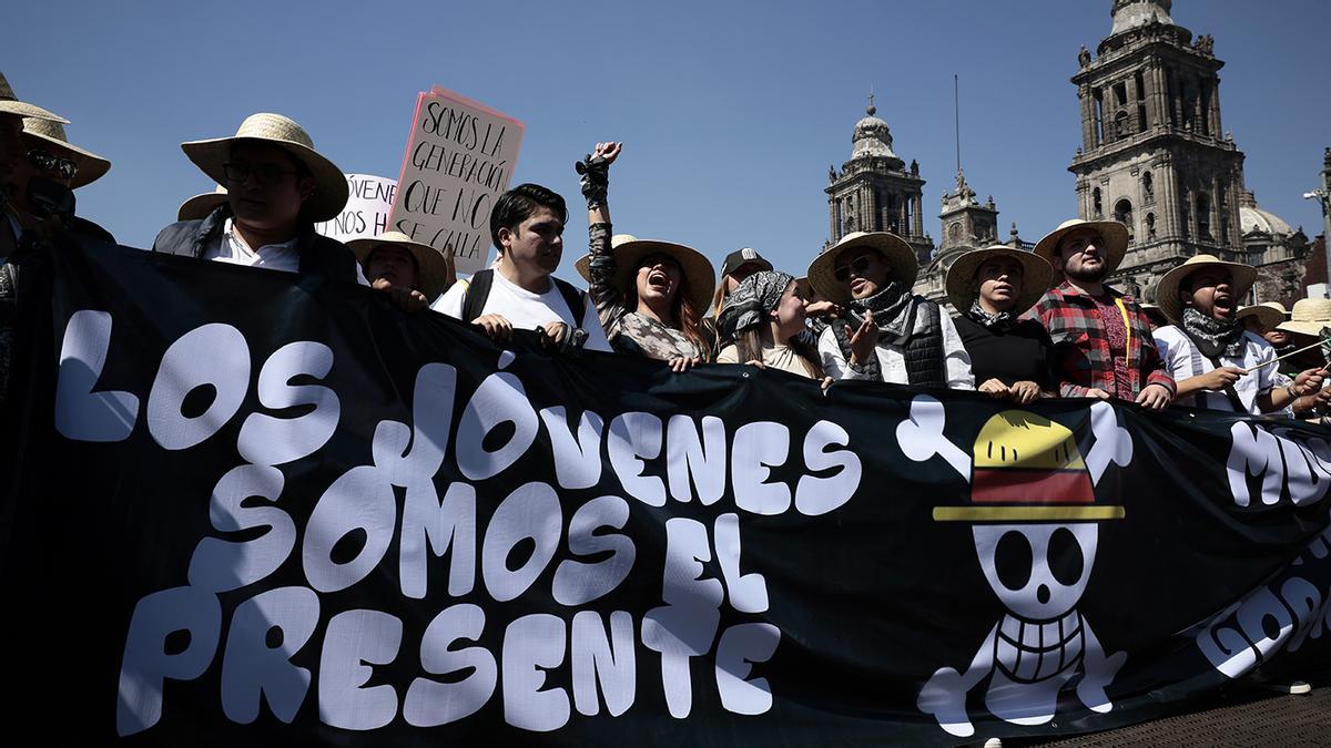 Incidentes en la marcha de la ‘Generación Z’ contra la corrupción en México