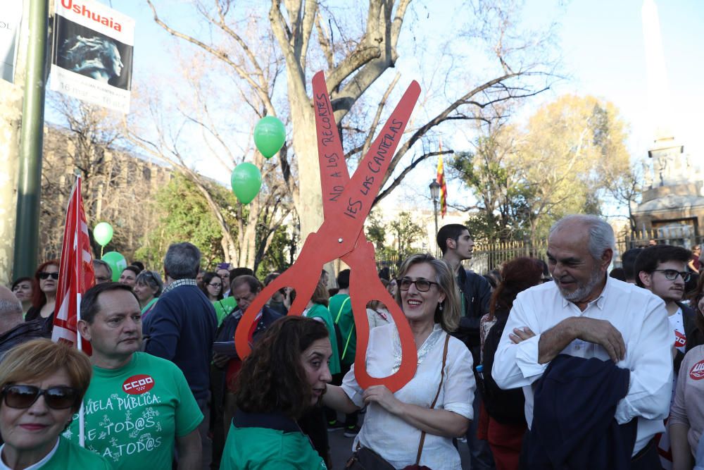 Manifestaciones en toda España contra la Lomce