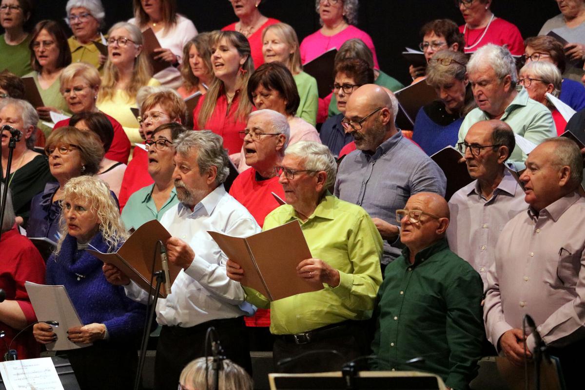 Les imatges de la cantata 'A la ciutat' de Figueres Les imatges de la cantata 'A la ciutat' de Figueres