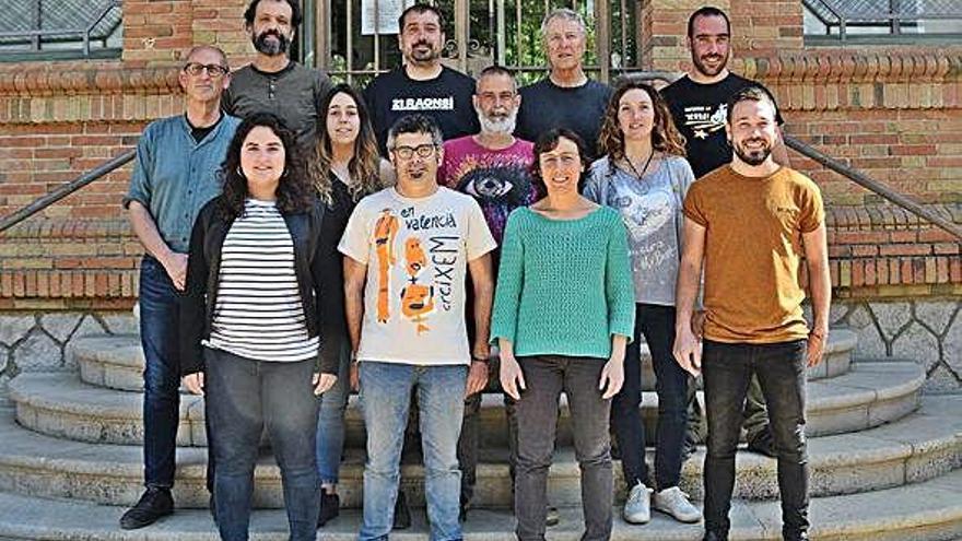 Els candidats de la CUP a la comarca del Gironès.