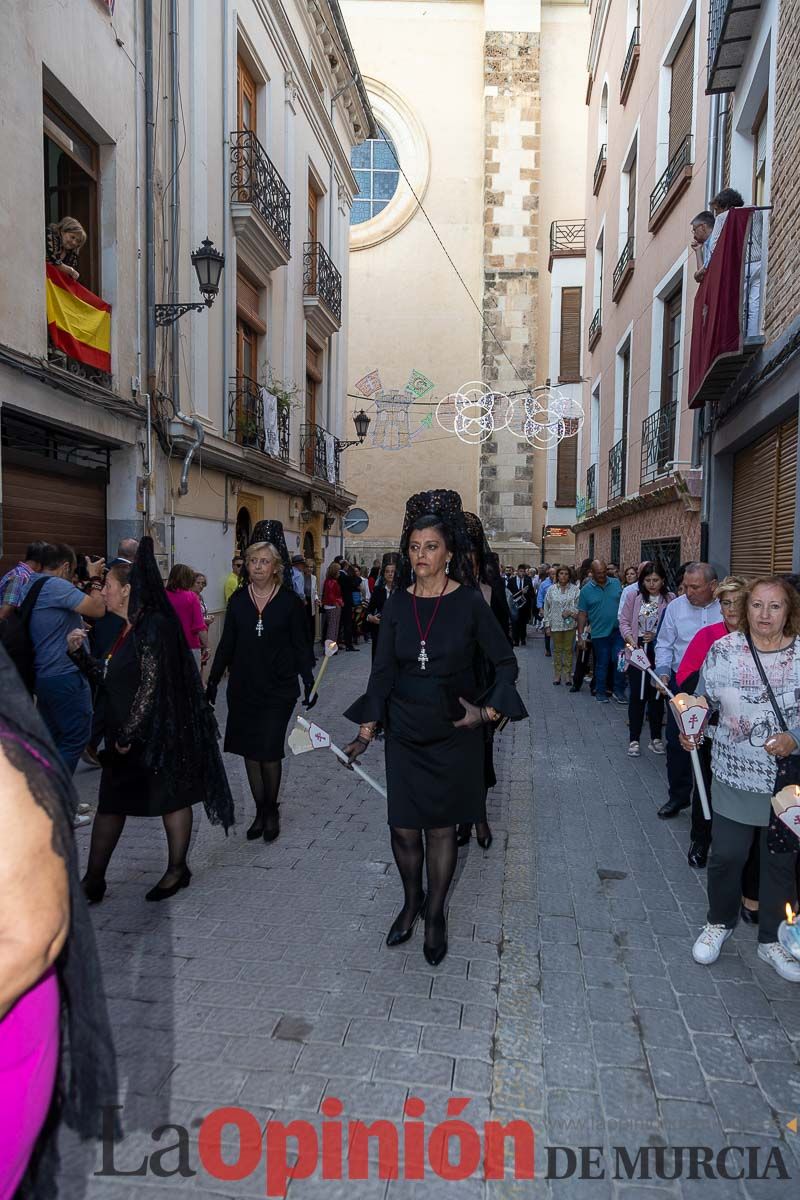 Procesión del Baño y parlamento en las Fiestas de Caravaca