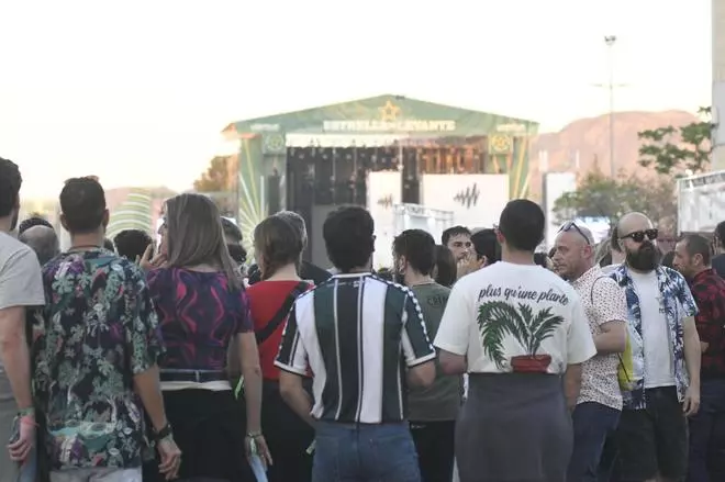 Ambiente en el Warm este sábado por la noche