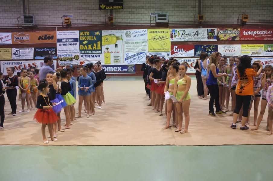 Exhibición de la Escuela de gimnasia rítmica