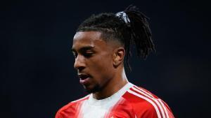 Michael Olise, en el partido ante el Madrid