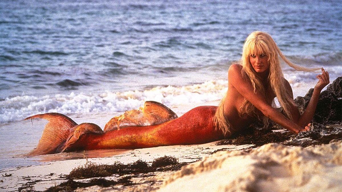 Daryl Hannah, en un fotograma de '1, 2, 3... splash'