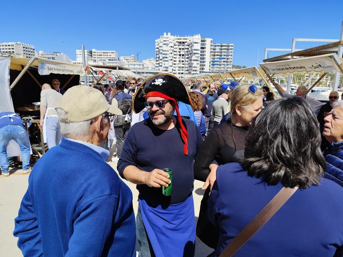 Campeonato de Arroz a Banda Creativo y Solidario en el Nàutic de Sant Antoni