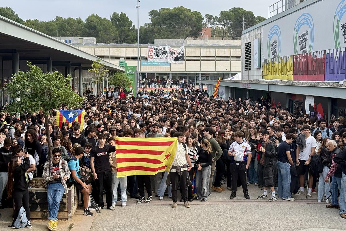 Tensión en la UAB ante la visita de Vito Quiles a Bellaterra