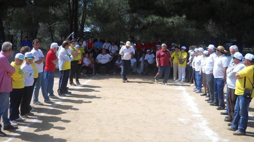 El xv torneo de petanca se jugará el 22 de abril