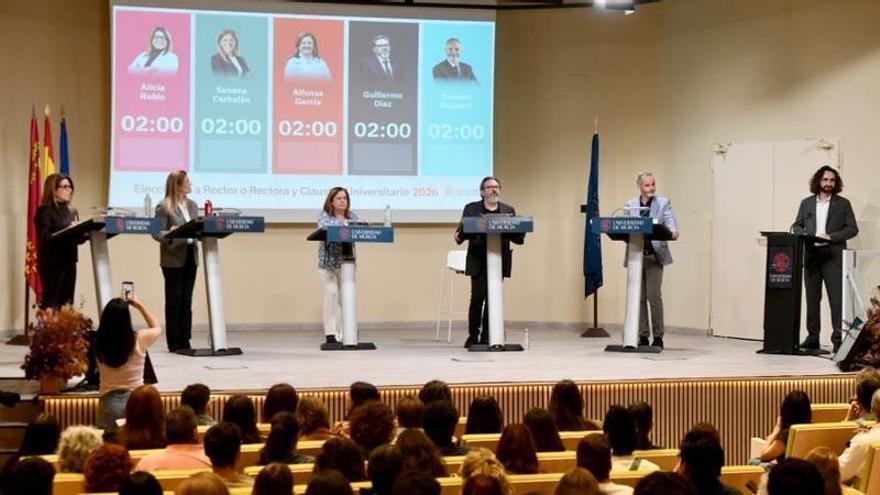Suspendido un tercer debate electoral entre las candidaturas de la UMU