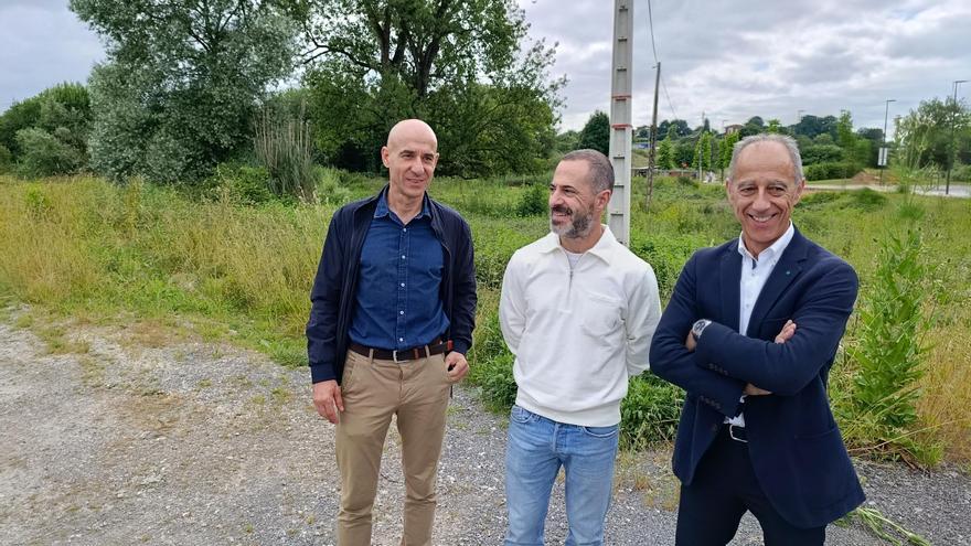 Una firma madrileña invertirá 4 millones en Lugones en un gran centro deportivo de escalada, con restaurante, cafetería y aparcamiento