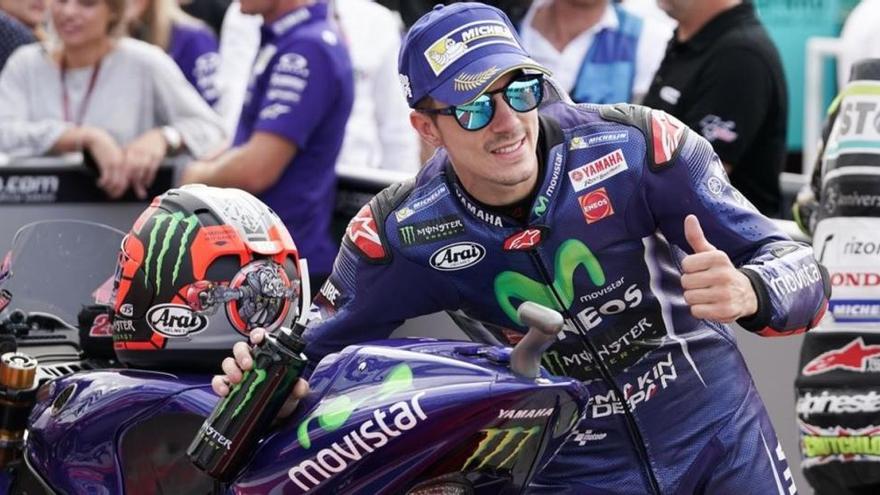 Viñales tapa la ausencia de Rossi con una &#039;pole&#039;