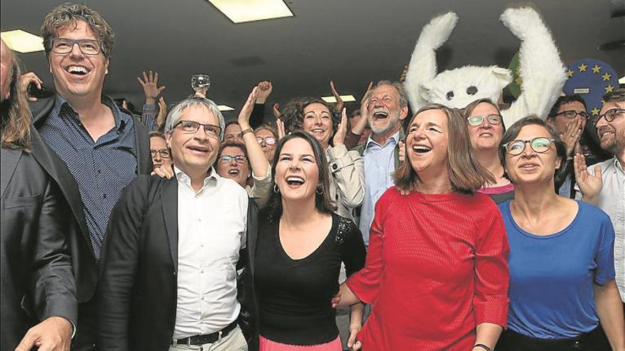 La debacle electoral del SPD da alas a Los Verdes