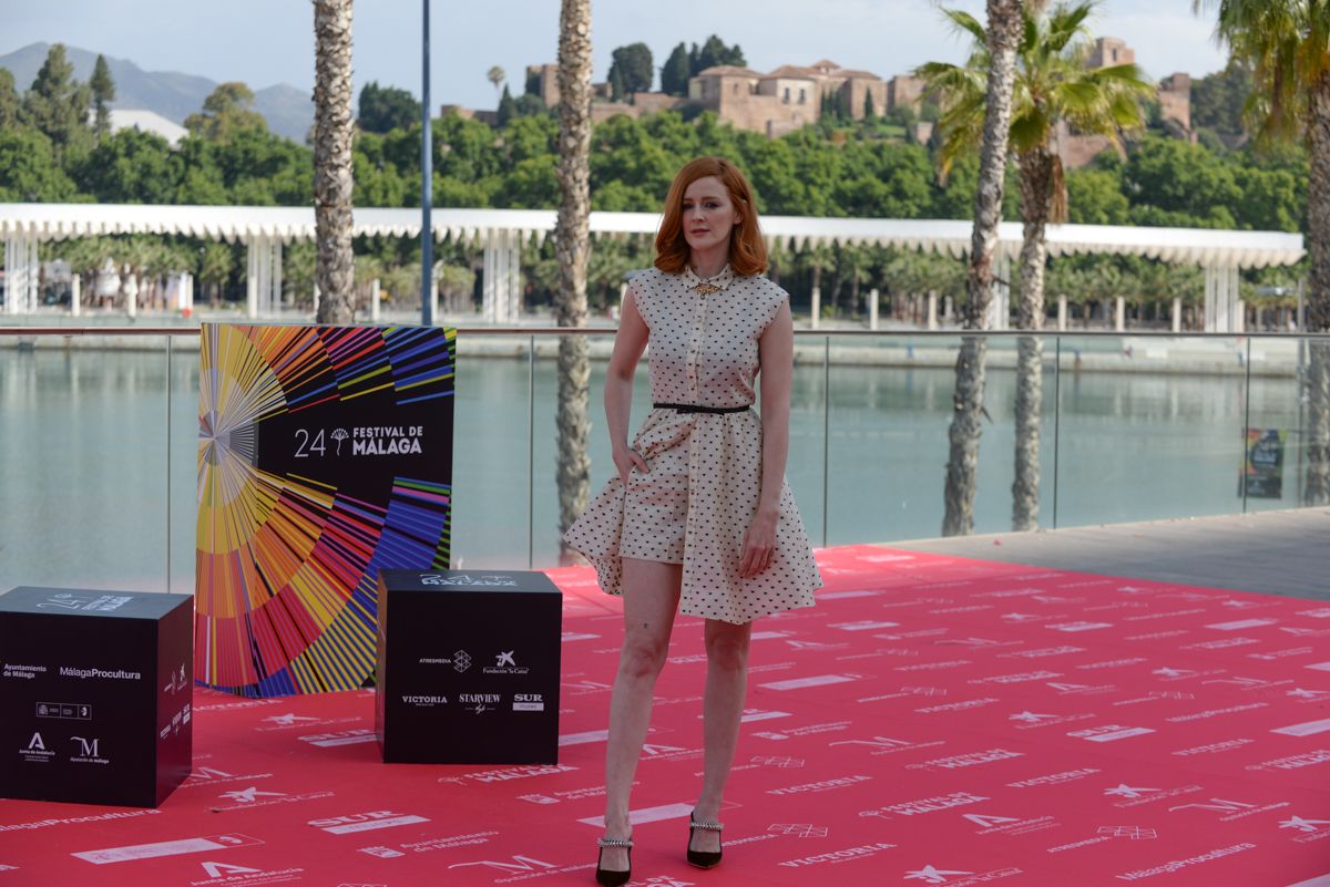 Photocall de 'Con quién viajas' en el 24 Festival de Cine de Málaga