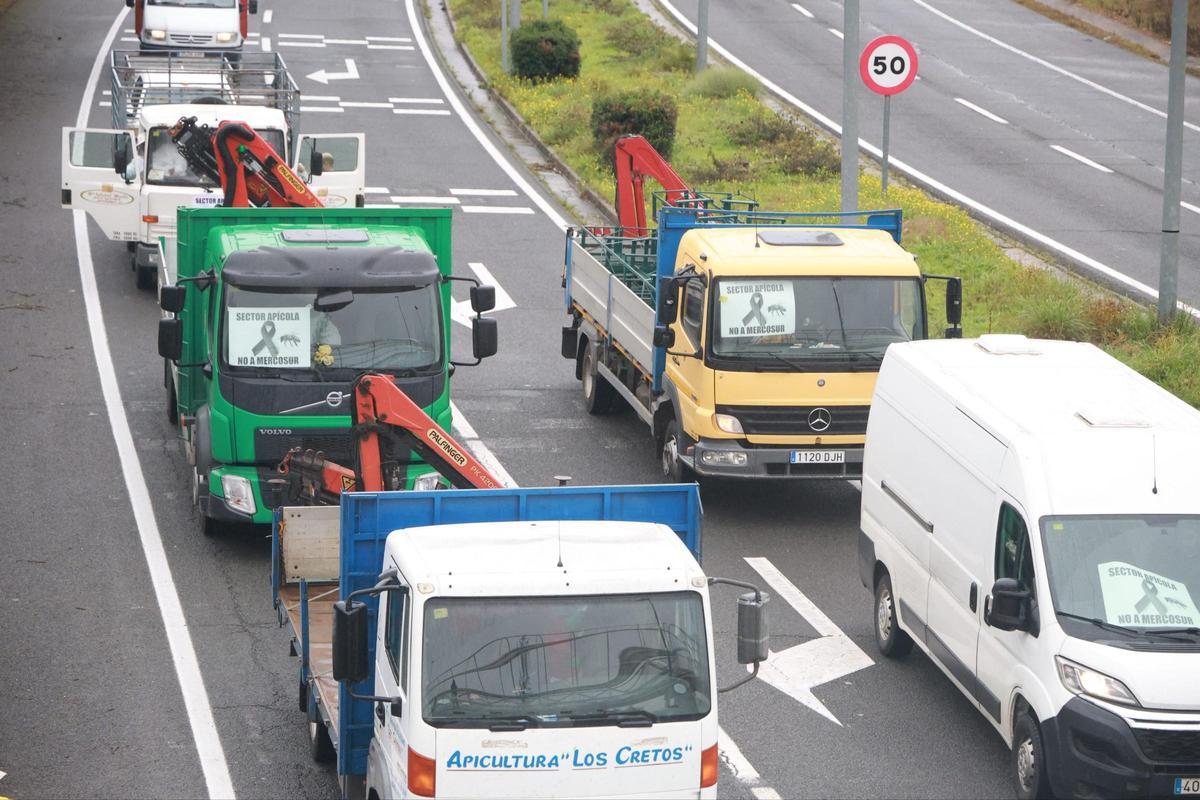 Fotogalería | Imágenes de la tractorada en Cáceres, este miércoles