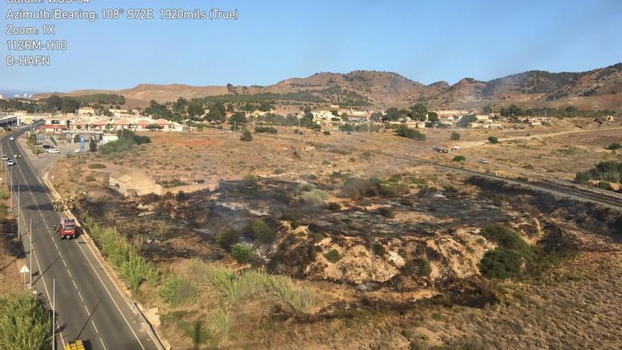 Sofocan un incendio en Llano del Beal