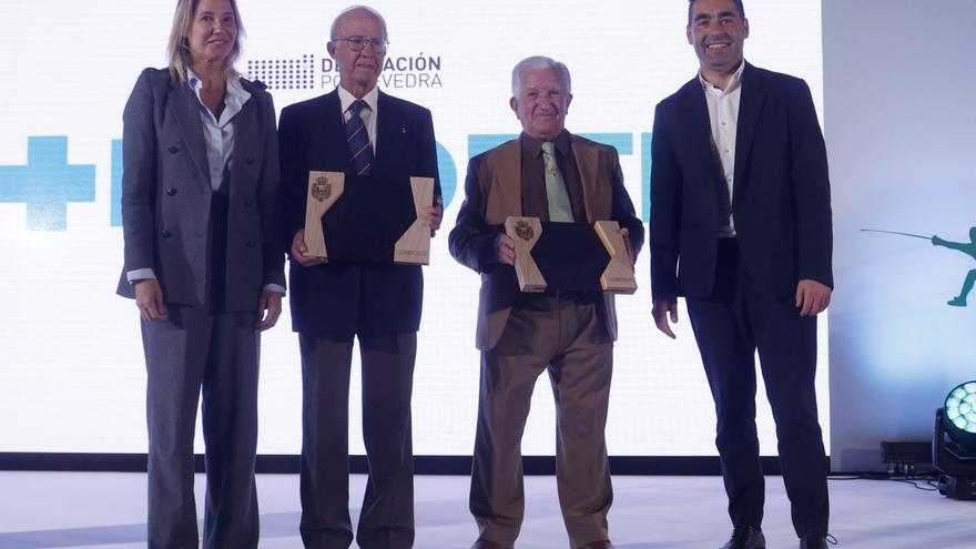 La Diputación rinde tributo a Carlos Pérez y Franco Cobas