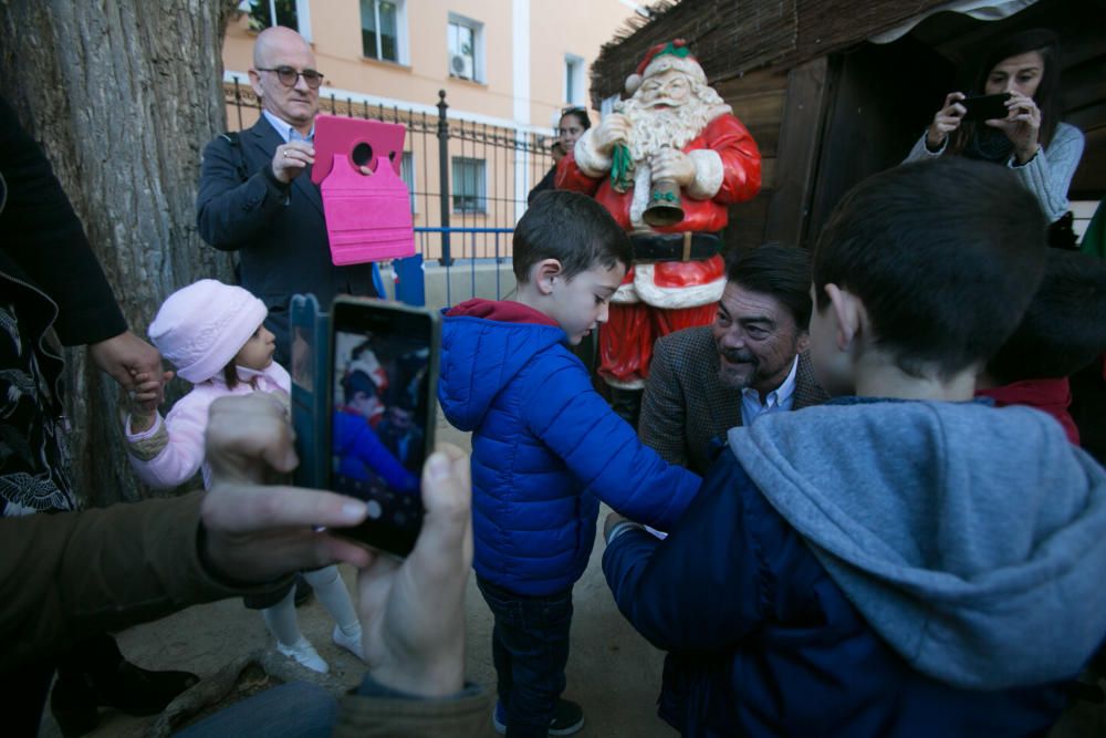 Papá Noel llega a Alicante.