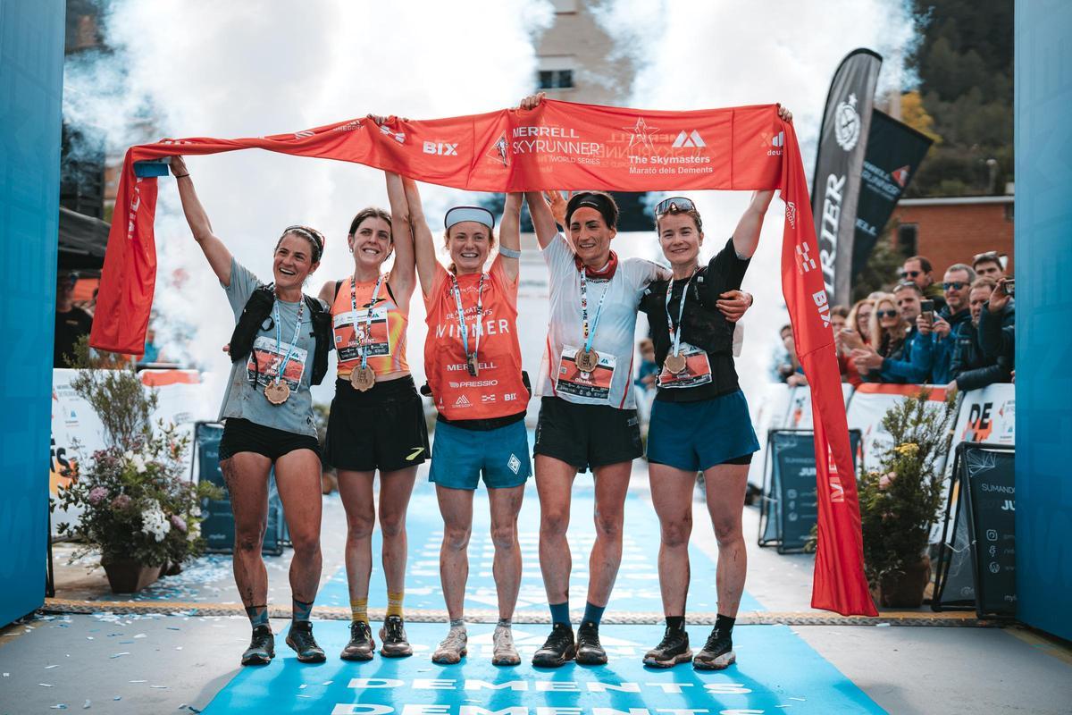 El Top 5 femenino en Marató dels Dements