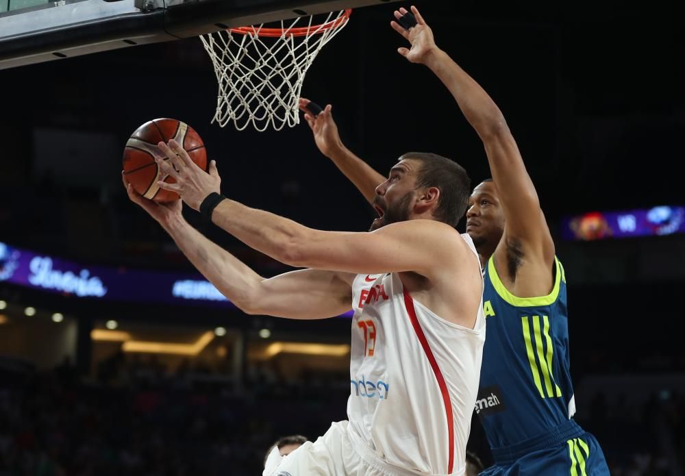 Semifinales del Eurobasket: España - Eslovenia