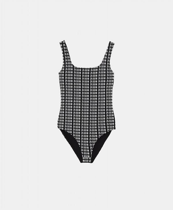 Body estampado con logo, Zara