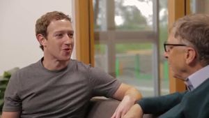 Mark Zuckerberg i Bill Gates