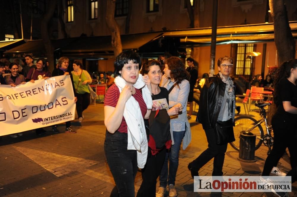 Manifestación en Murcia por el Día Internacional de la Mujer