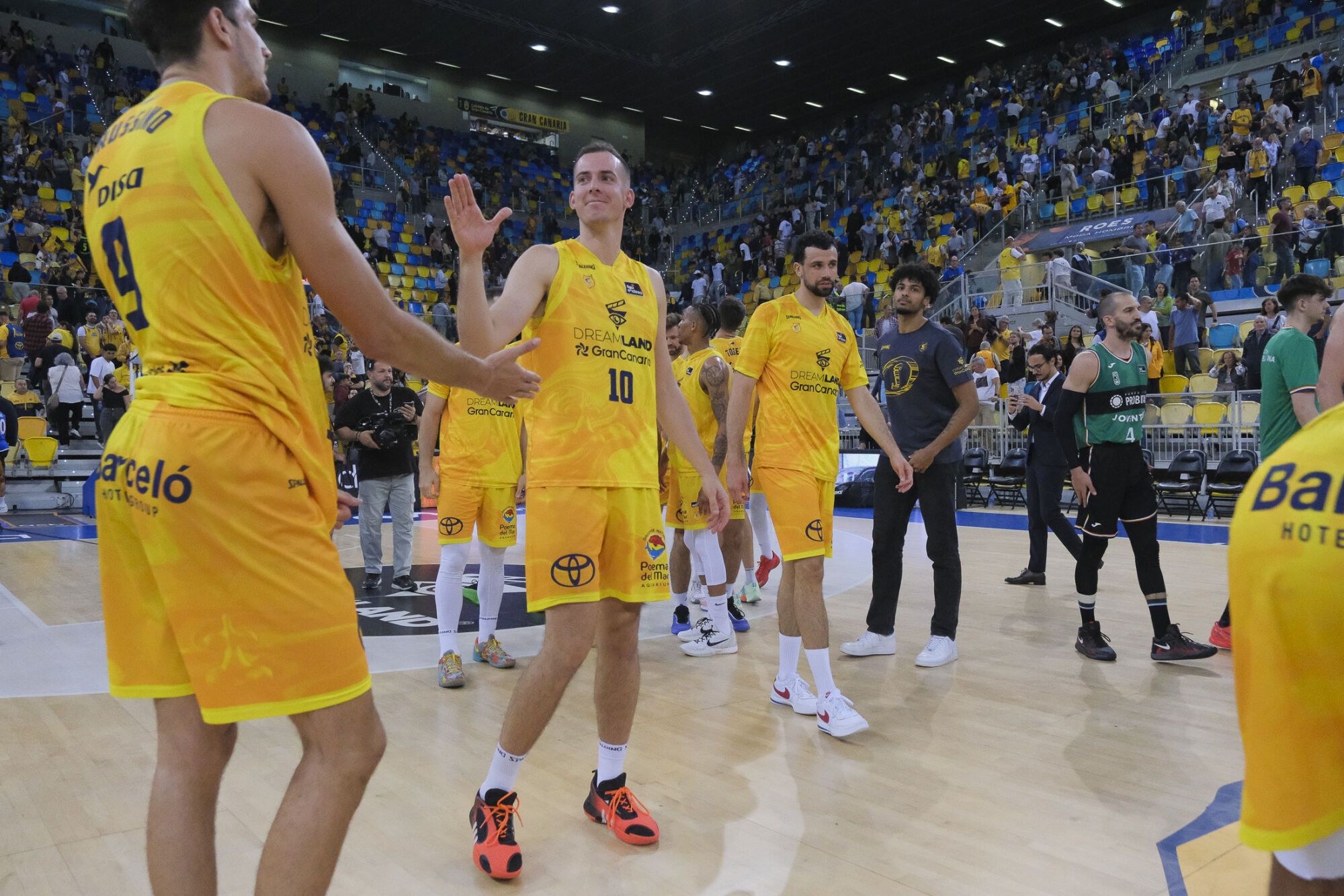 El partido CB Gran Canaria-Joventut, en imágenes