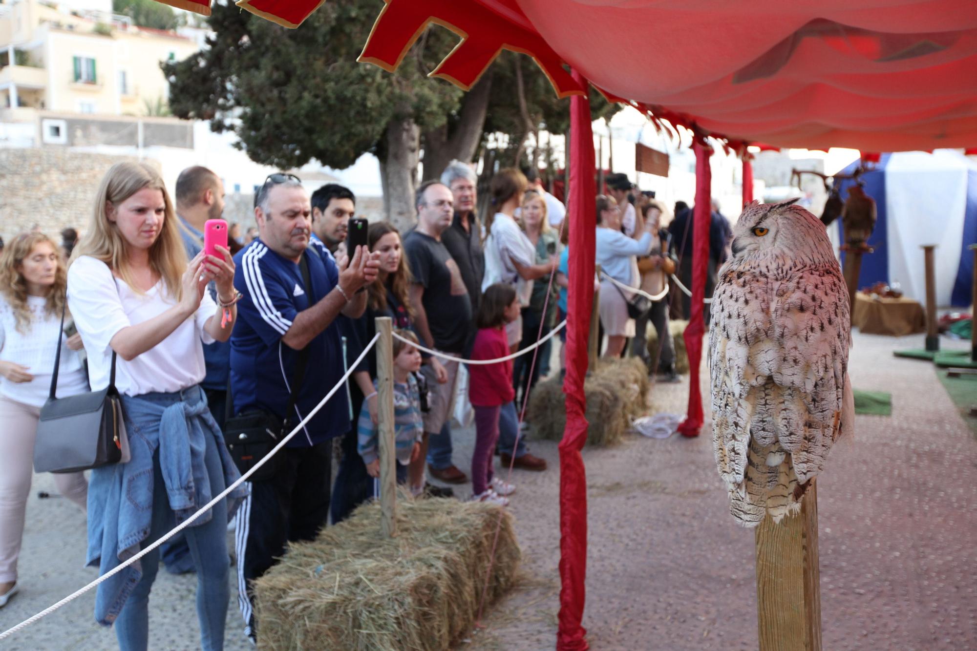 Edición de 2014 de la Feria Medieval de Ibiza.