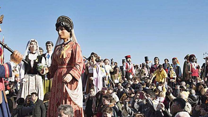 La trobada de gegants de l&#039;any passat va convocar 89 colles al pla de Lledoners