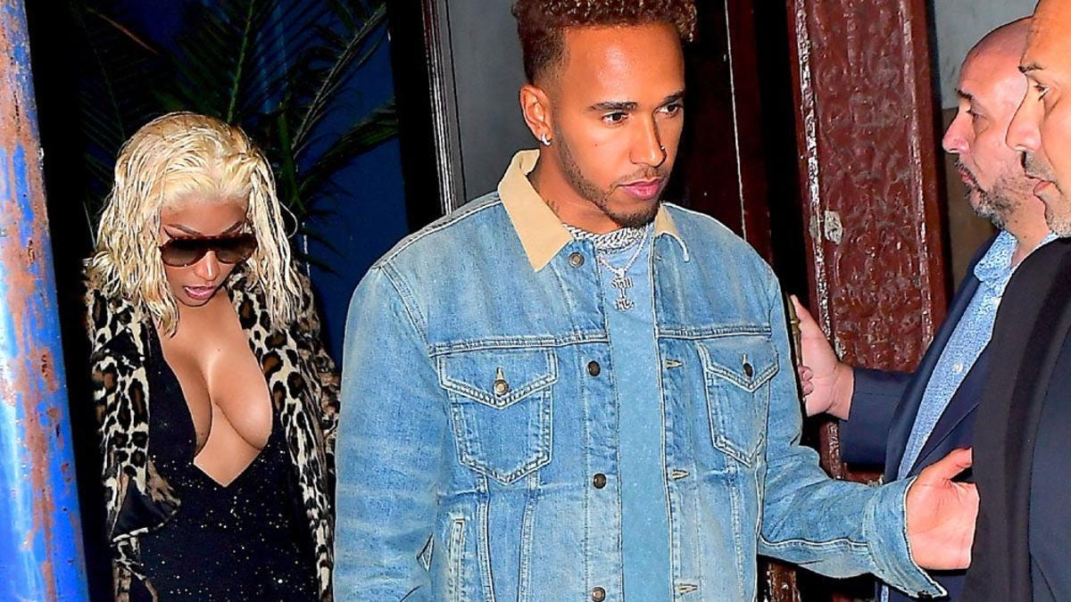 ¿Nicki Minaj y Lewis Hamilton, juntos?