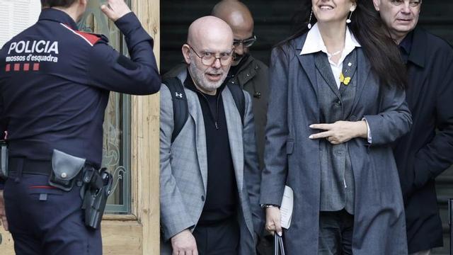 Laura Borràs, l’abril de l’any passat.23/10/2024 L’expresident de la Generalitat Carles Puigdemont amb la presidenta de Junts, Laura Borràs (arxiu) | ANDREU DALMAU / EFE
