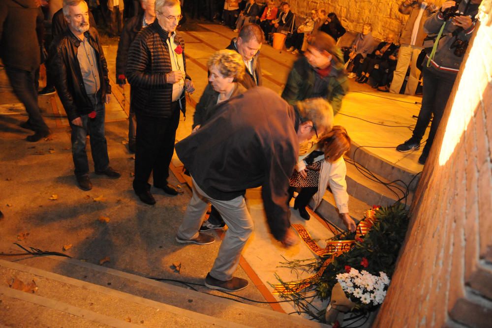 Manresa ret homenatge a Lluís Companys