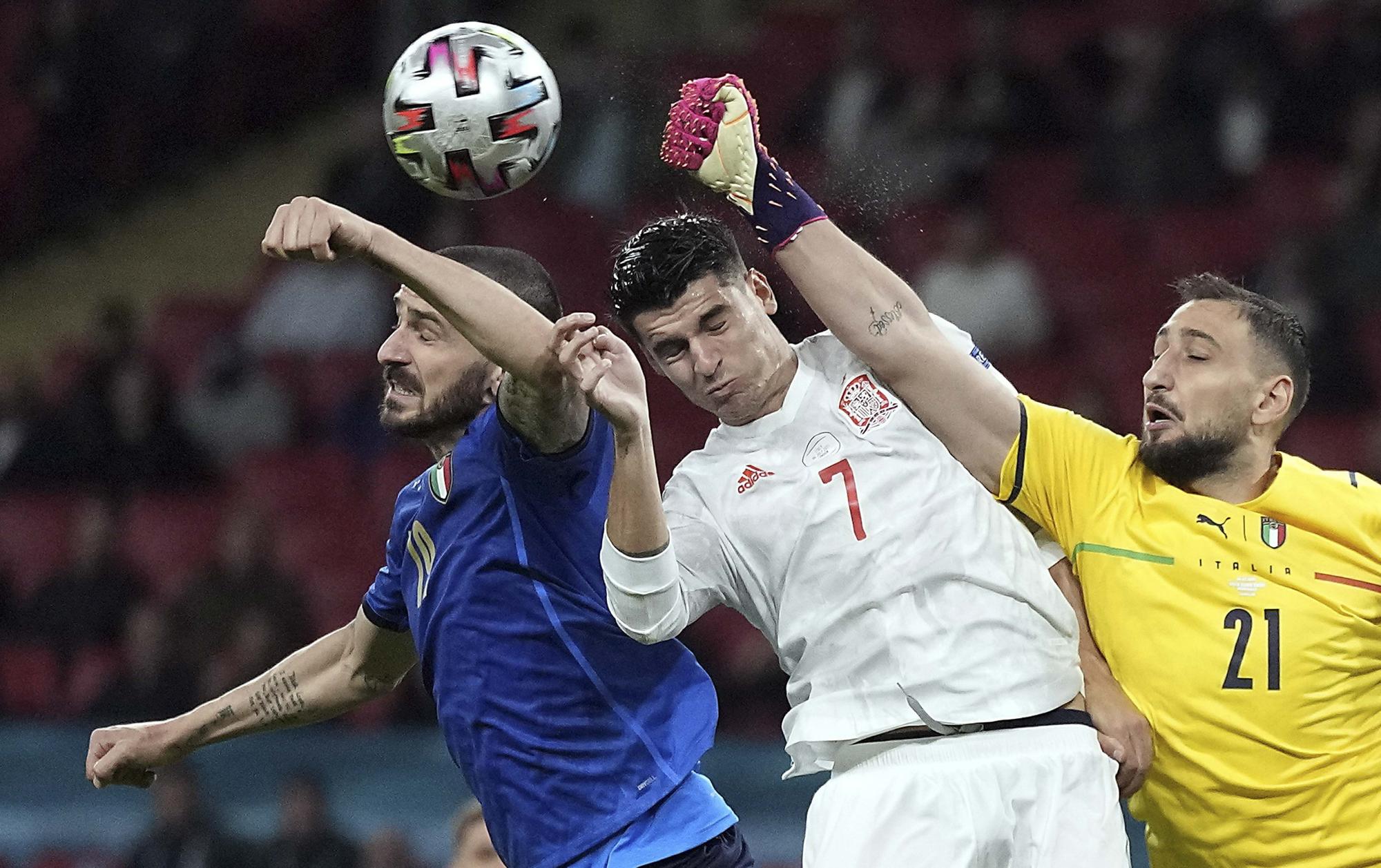 Las fotos mas espectaculares del España - Italia de semifinales de la Eurocopa