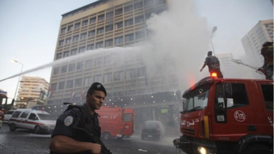 Atentado suicida en un hotel de Beirut