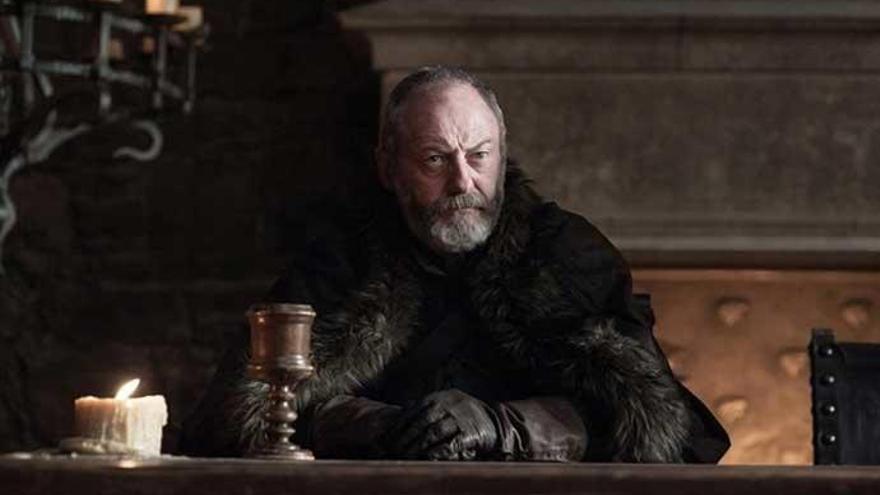 Liam Cunningham es Davos Seaworth.