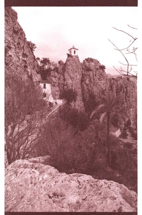 Castillo de Guadalest. Años 80