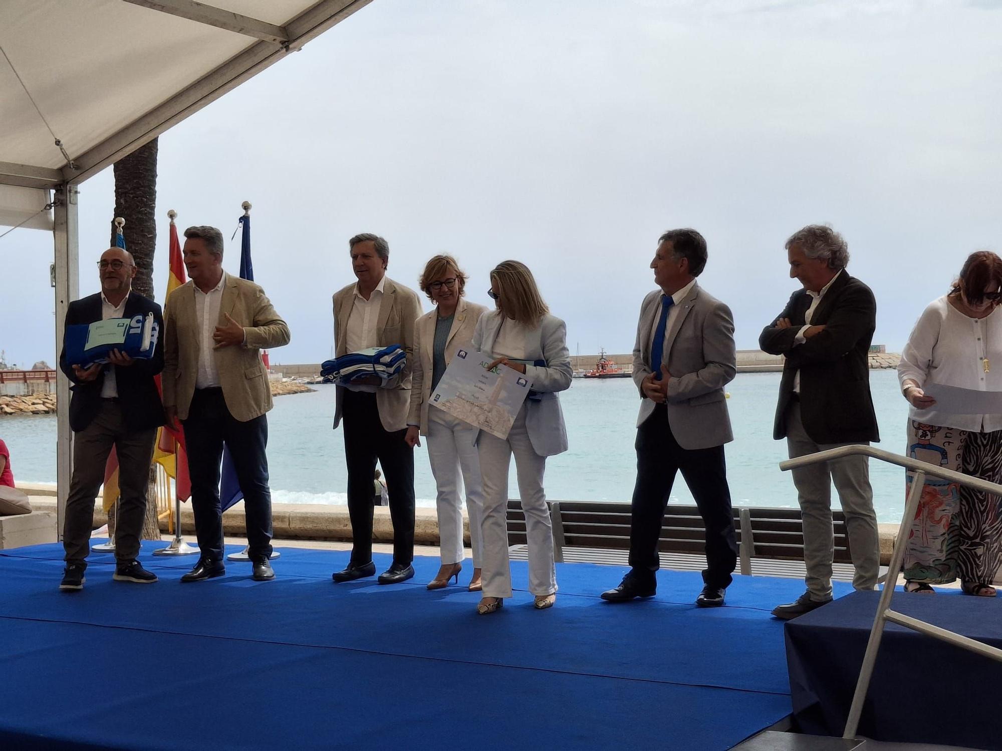 Xàbia, escenario de bandera: así ha sido la entrega de las 164 banderas azules (imágenes)