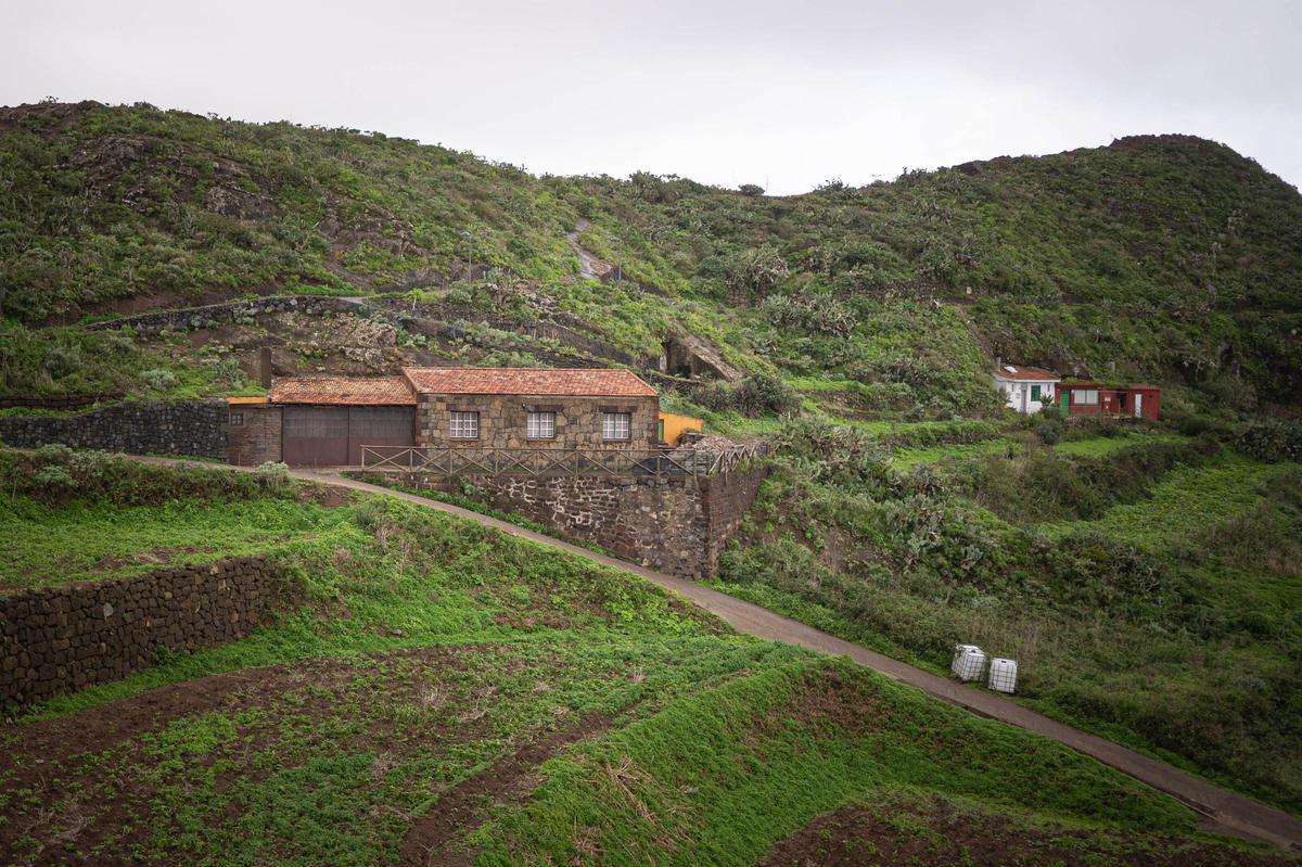 Caserío de Chinamada, en Anaga