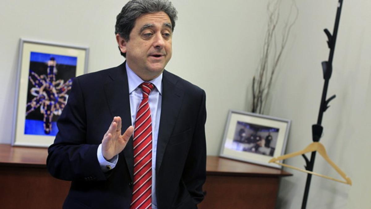 El portavoz del PPC en el Parlament, Enric Millo, el pasado diciembre.