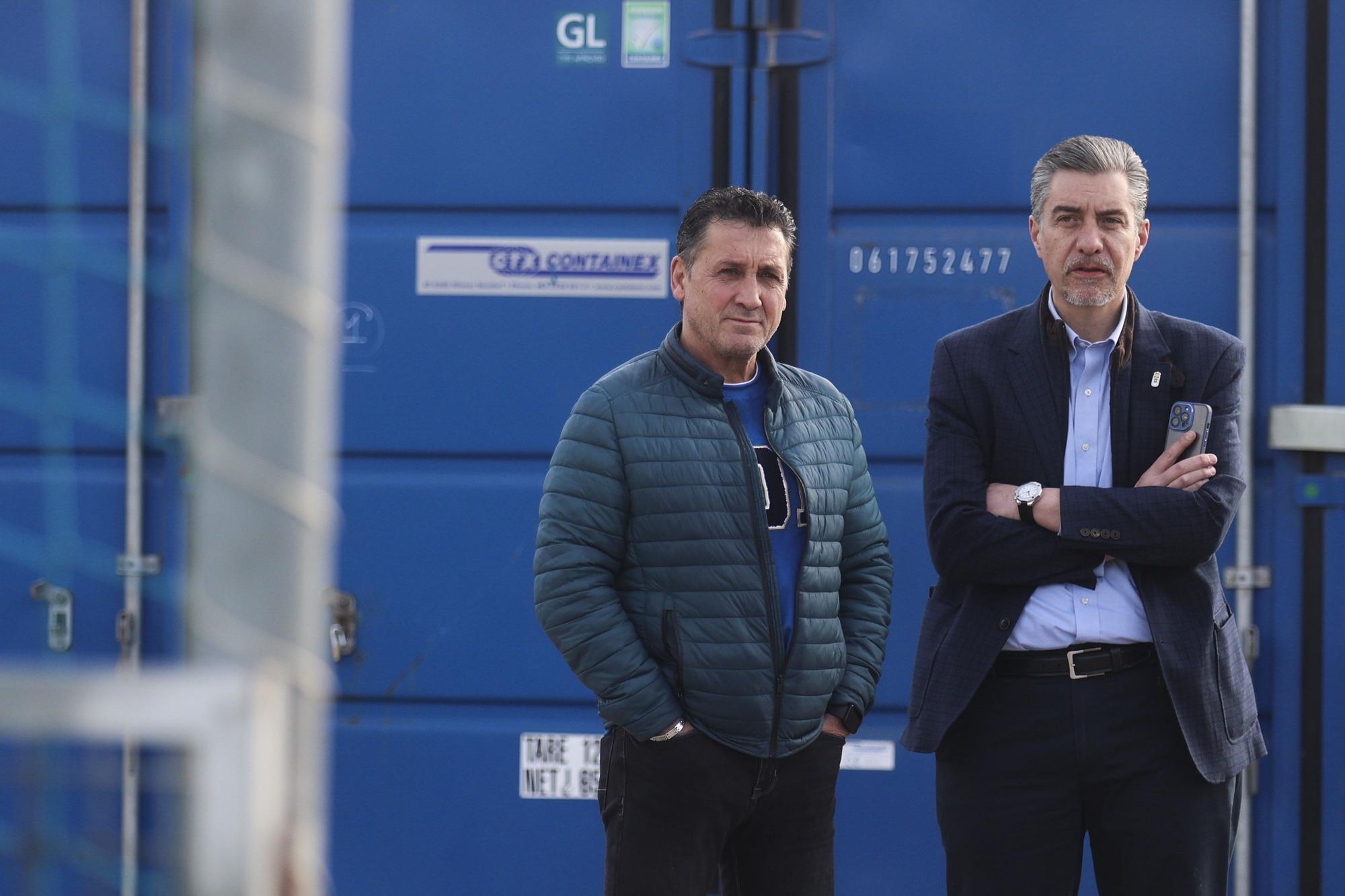 EN IMÁGENES: el entrenamiento del Oviedo