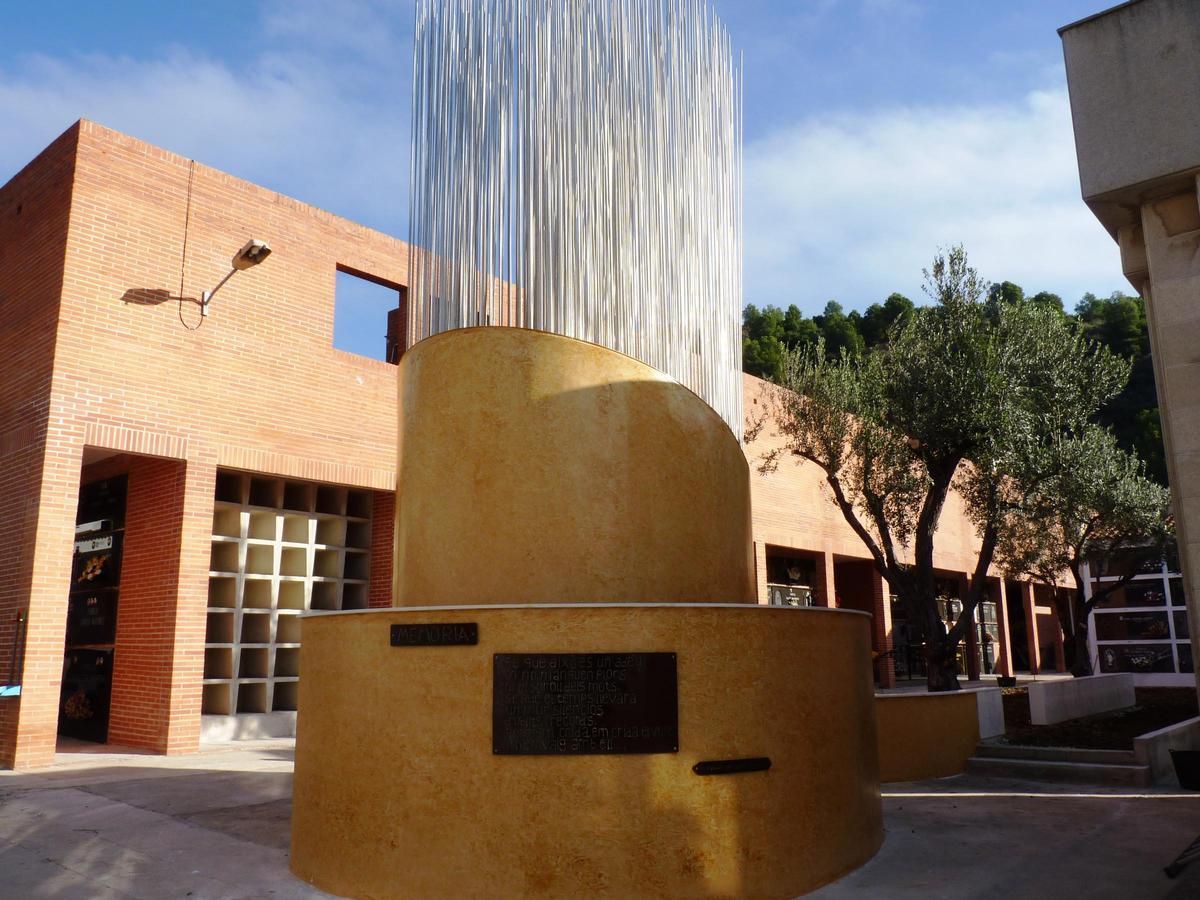 Jardí de la Memòria en Tavernes, en una imagen de archivo.