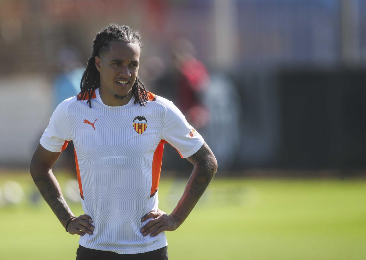 El angoleño, durante la pasada temporada.