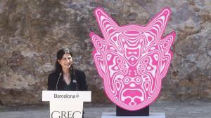 GRAFCAT1638. BARCELONA (ESPAÑA), 21/04/2026.-La directora del Grec Festival, Leticia Martín Ruiz, durante la presentación de la programación de la edición de 2026, la del 50 aniversario, que se celebrará entre el 29 de junio y el 31 de julio y que se inaugurará con una nueva puesta en escena de L’òpera de tres rals, el clásico de Bertolt Brecht.EFE/ Quique García