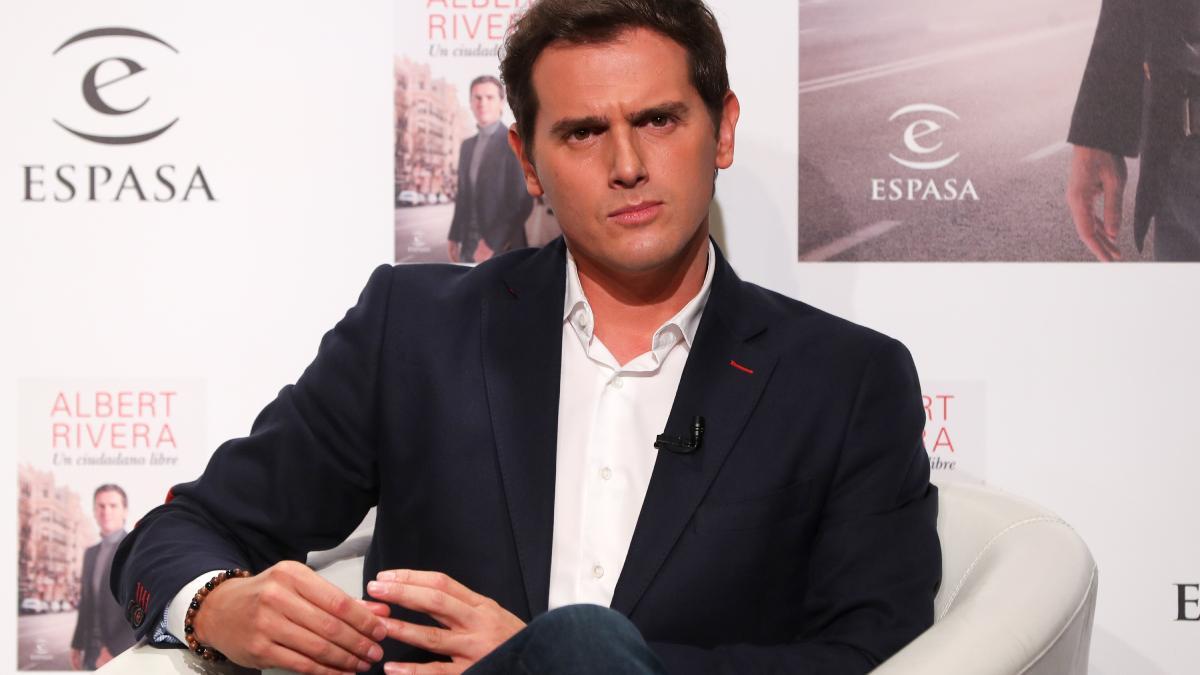 Albert Rivera presentando su libro