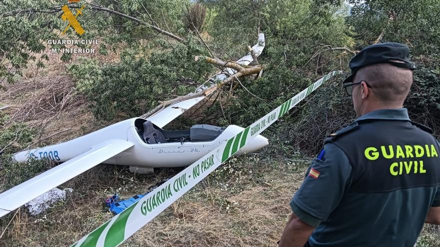 Un muerto tras un accidente de un planeador en el aeródromo de Santa Cilia de Jaca