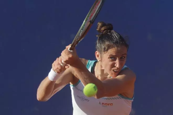 Sara Sorribes cae ante Errani en el BBVA OPEN INTERNACIONAL DE VALENCIA - WTA