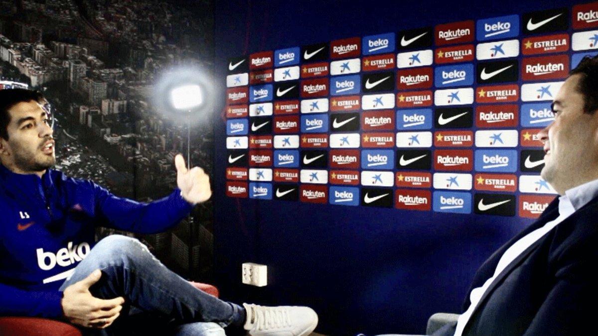 Luis Suárez, en la entrevista con Achraf Ben Ayad, de Bein Sports