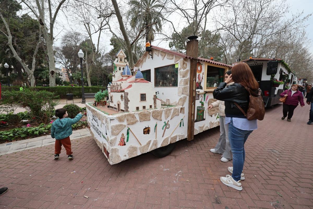 VII Muestra de los Carros Engalanados en el Parque Ribalta