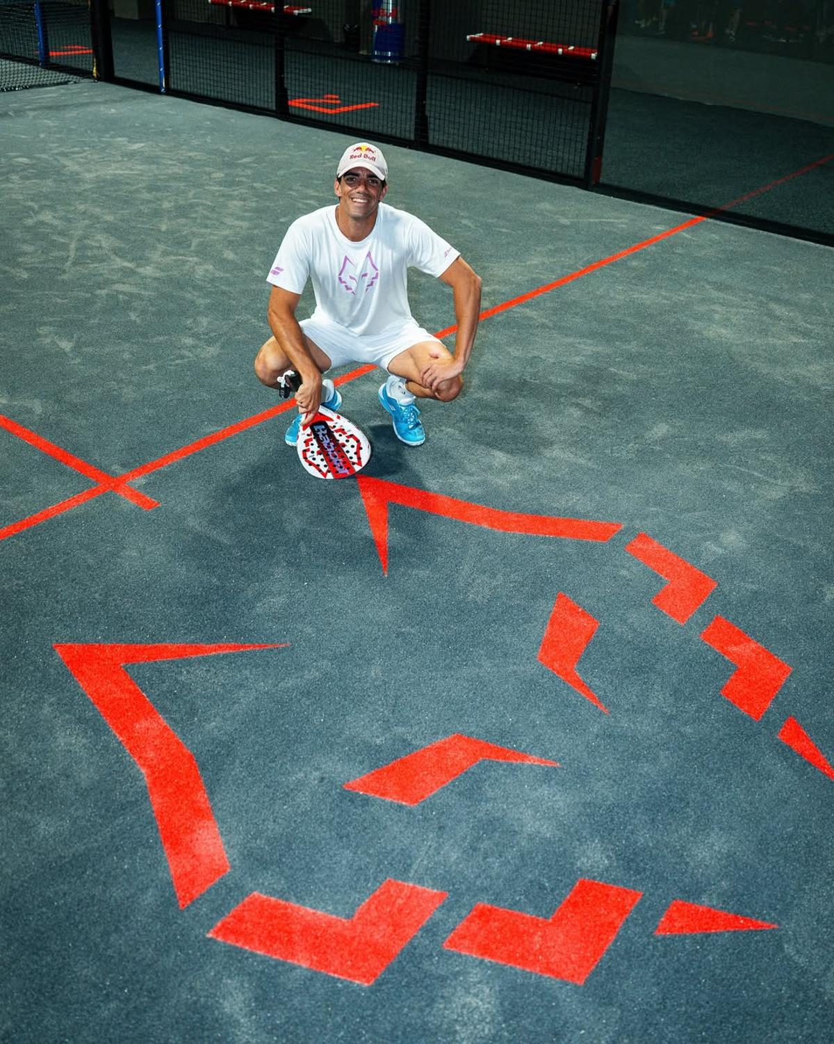 Lebrón, emocionado con su nueva pista